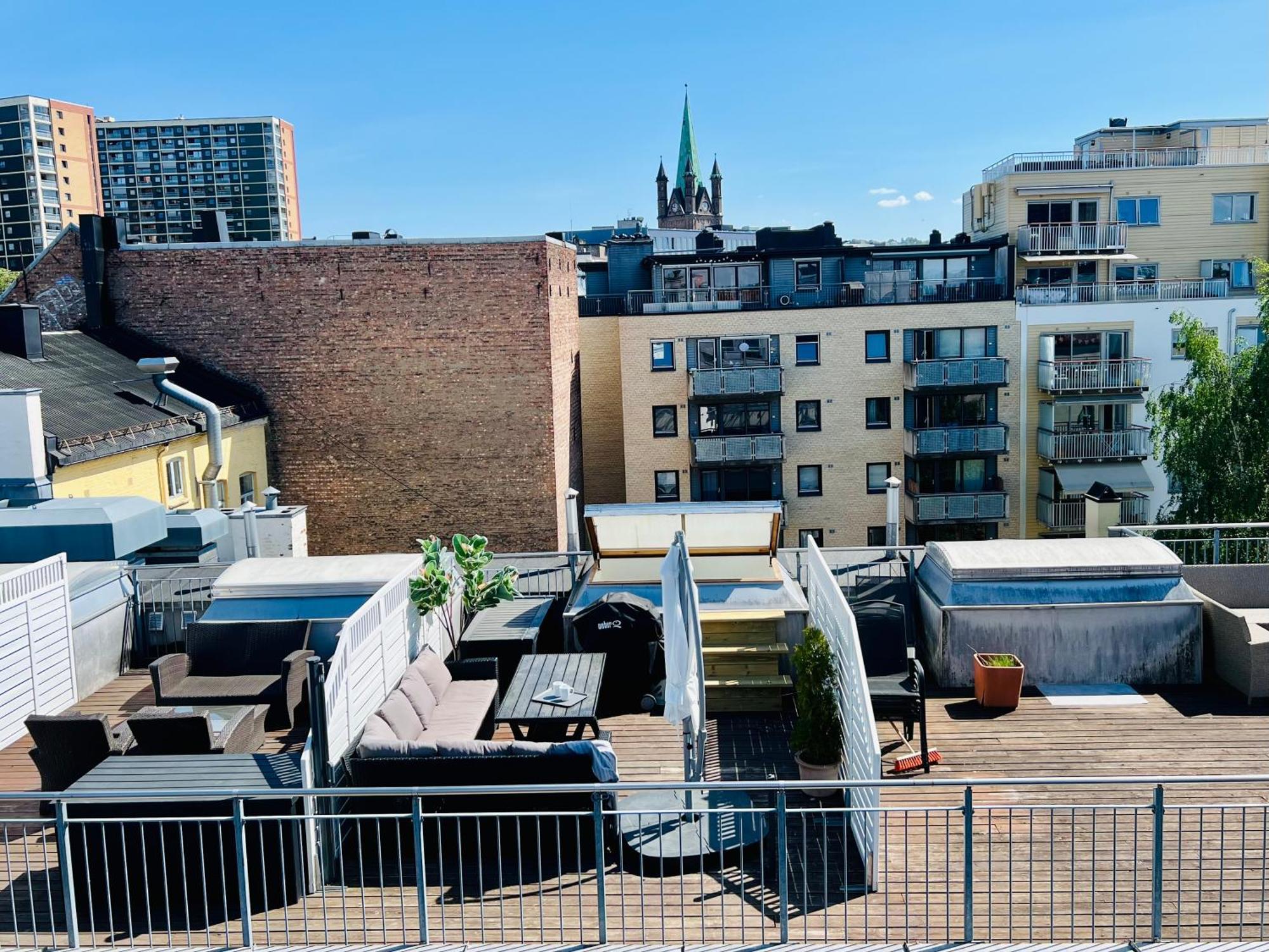 Ultracentral Duplex With Private Rooftop Terrace Oslo Esterno foto
